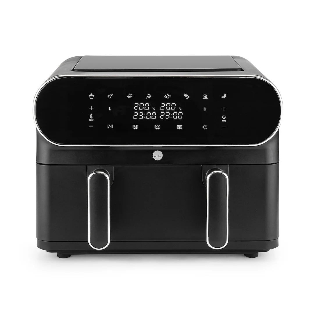 Wilfa Air Fryer Dual Zone 2 x 5.5L - black