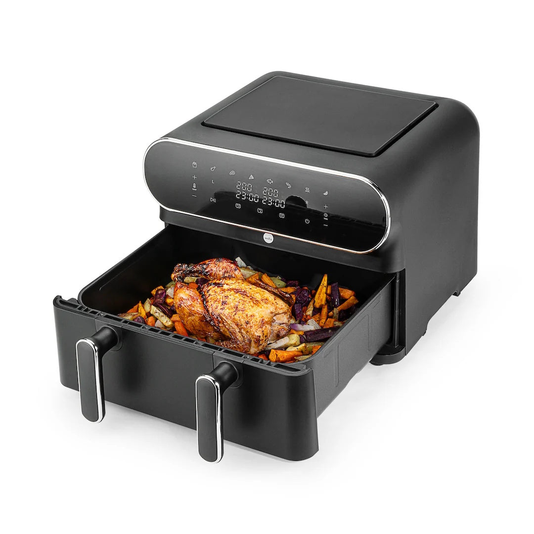 Wilfa Air Fryer Dual Zone 2 x 5.5L - black