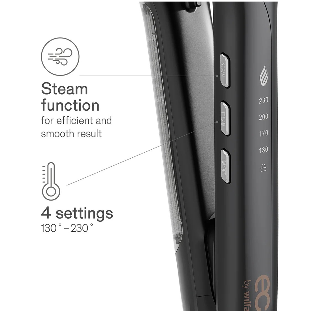 EC by Wilfa Straightener Flow Steam