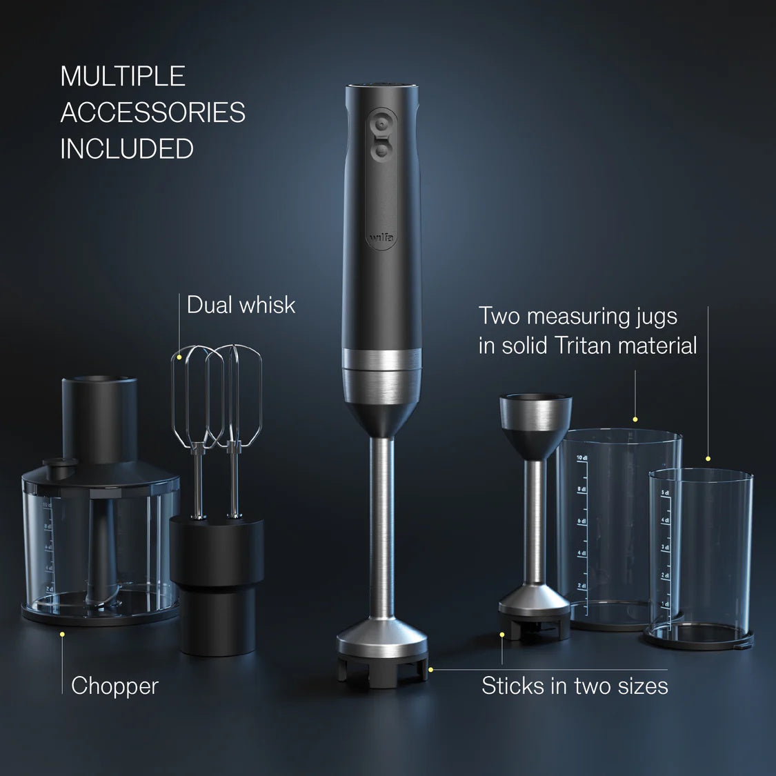 Wilfa Immersion Blender Prostick - black