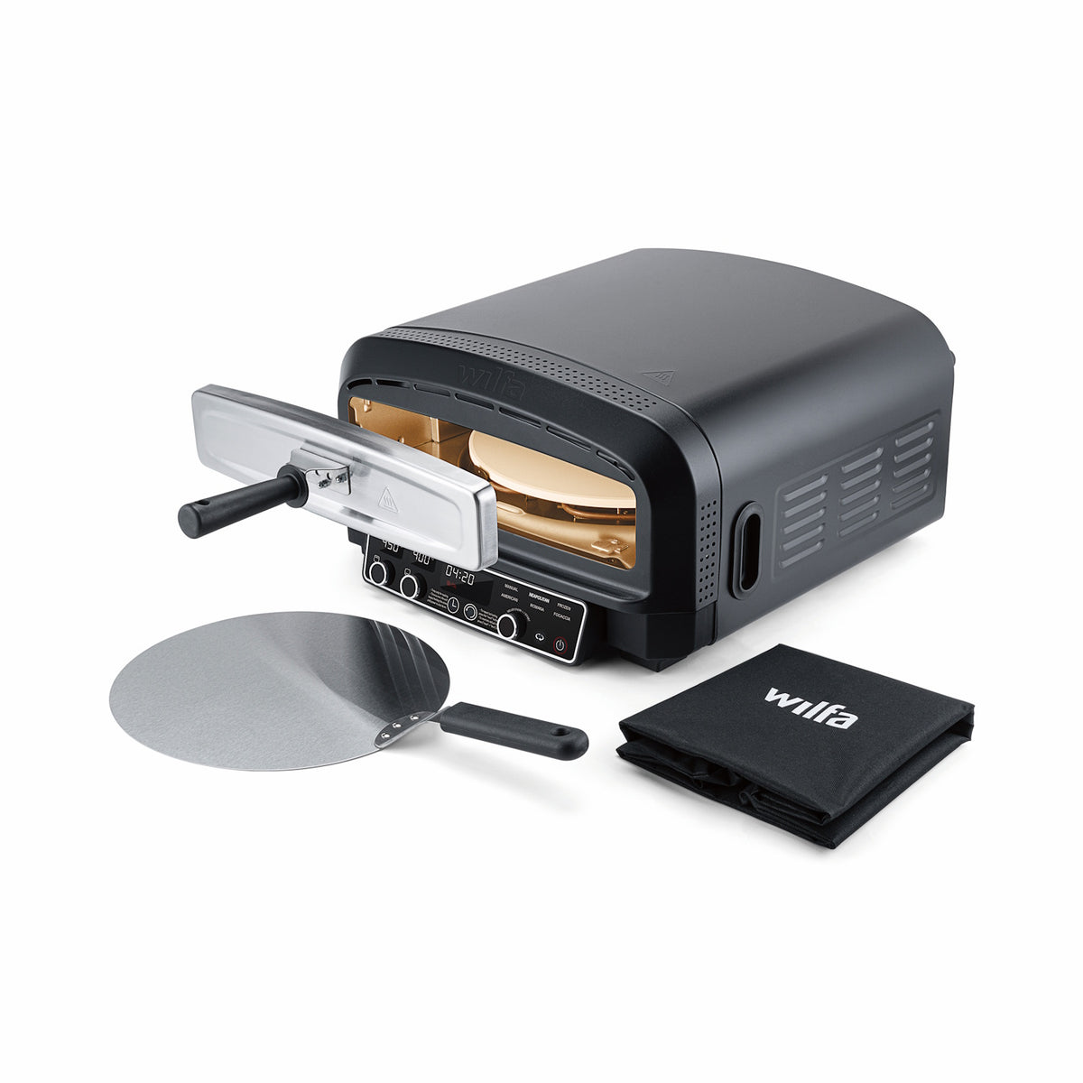 Wilfa Electric Pizza Oven Crust - black