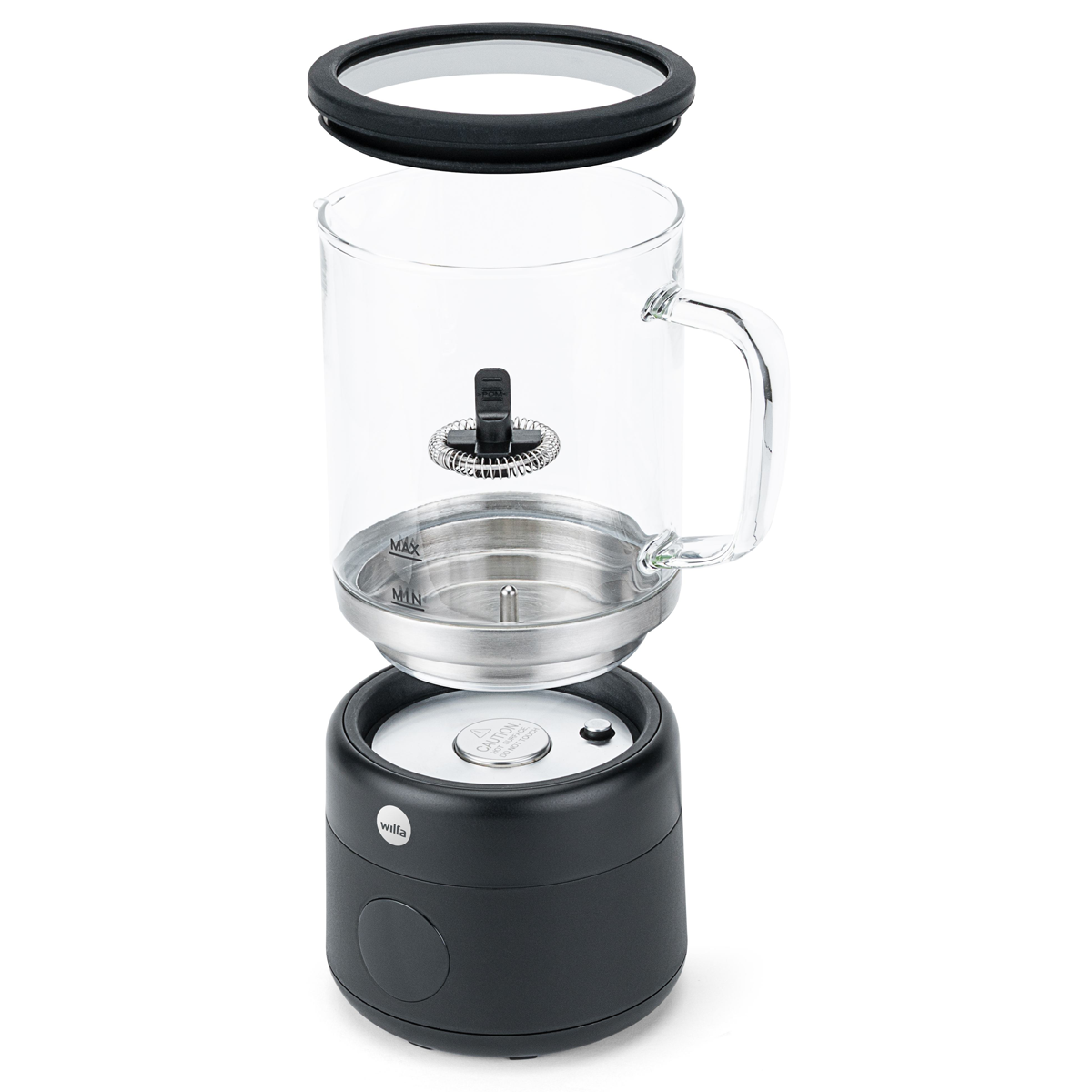 Wilfa Milk Frother Silky - black