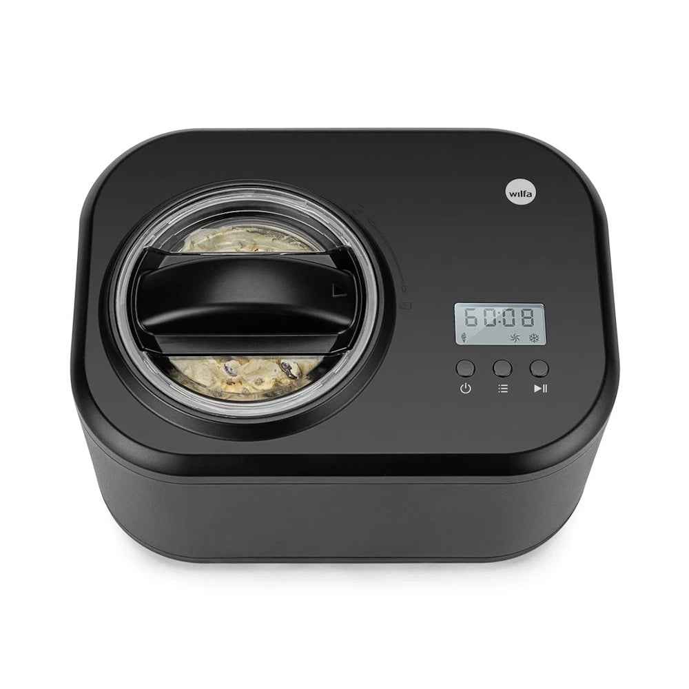 Wilfa Ice Cream and Yoghurt Maker Vanilla 3-in-1 - black