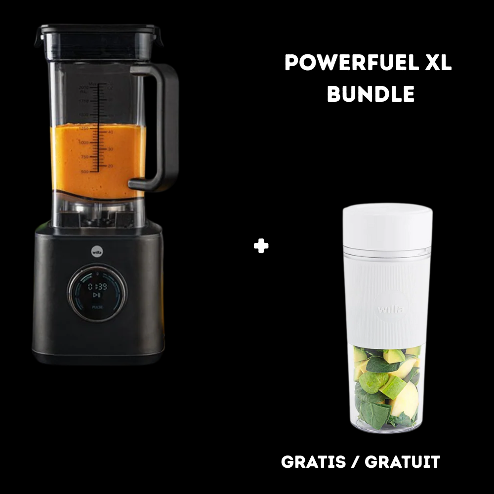 Wilfa Bundle Standmixer Powerfuel XL &amp; Swift portable Blender