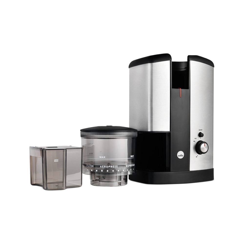 Wilfa Coffee Grinder Nymalt - silver black