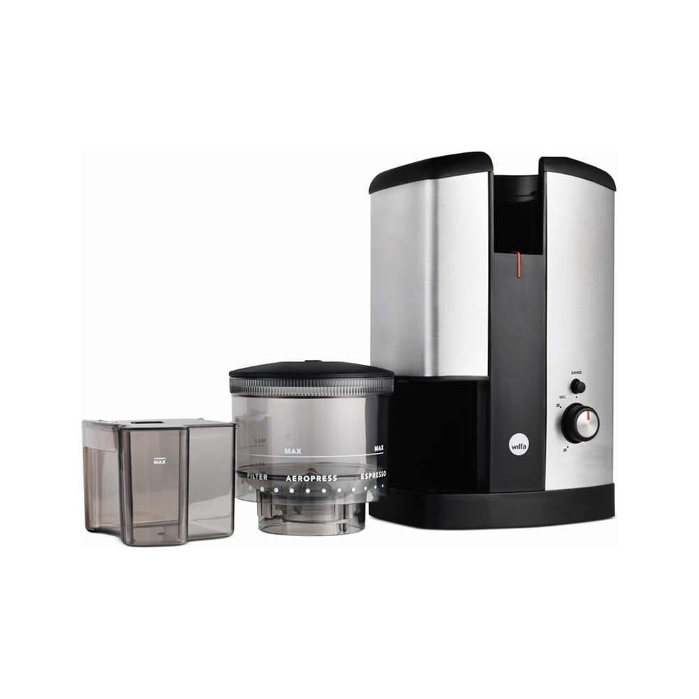 Wilfa Coffee Grinder Nymalt - silver black