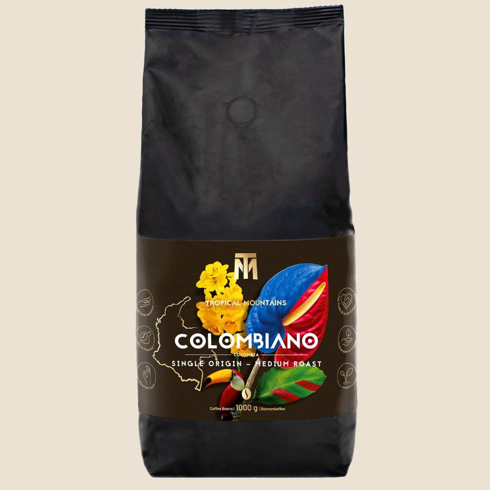 Haricots COLOMBIANO des Montagnes Tropicales 1000g