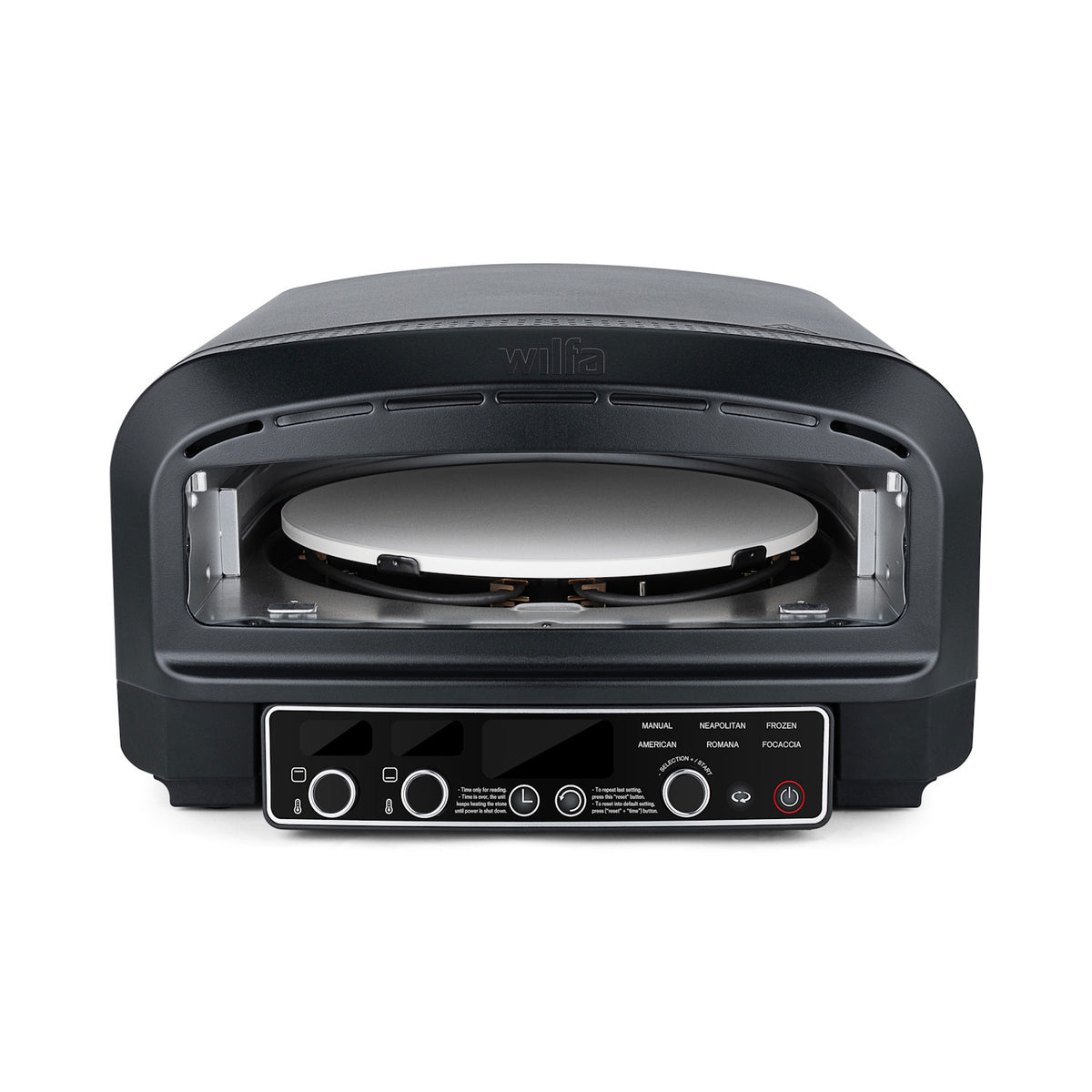 Wilfa Electric Pizza Oven Crust - black