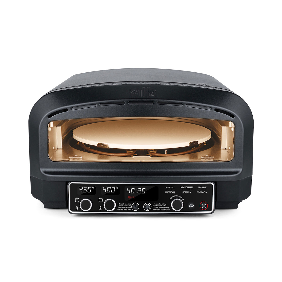 Wilfa Bundle Küchenmaschine Probaker Timer black &amp; Pizzaofen Crust